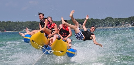Banana Boat Ride | Tallinn Activities, Experiences, Tours and Events | Weekend In Tallinn | Quick Quote | The Weekend In Vilnius